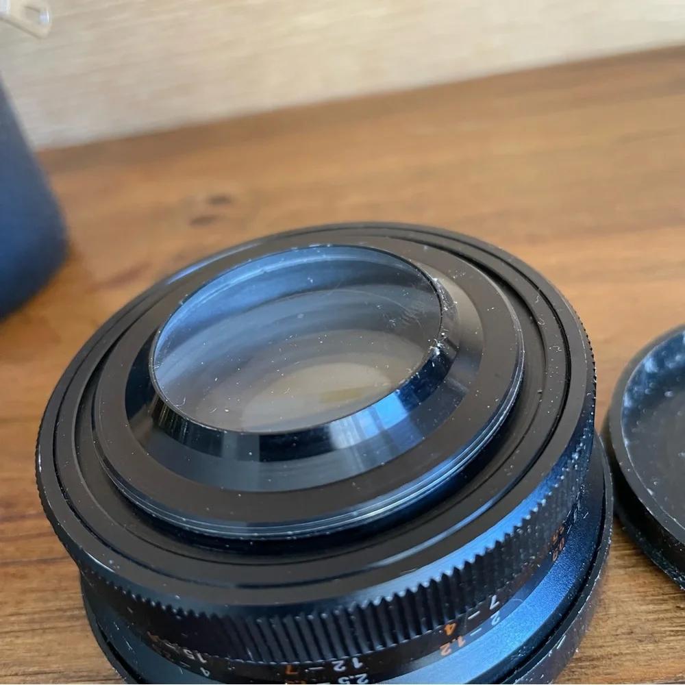 Yashikor Vintage 70s AUX Telephoto 1:4 Lens Adapter Y912 with Case